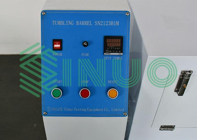 IEC60068-2 टम्बलिंग बैरल फ्री फॉल टेस्ट उपकरण बटन नियंत्रण 3