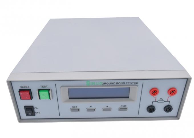 IEC60335-1 इलेक्ट्रॉनिक ग्राउंड रेसिस्टेंस टेस्ट उपकरण फ्यूज 5-600 वर्ग मीटर 2