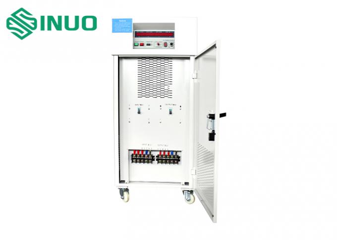 एलईडी परीक्षण के लिए IEC 60335-1 30KVA 3-चरण एसी इन्वर्टर बिजली की आपूर्ति 1