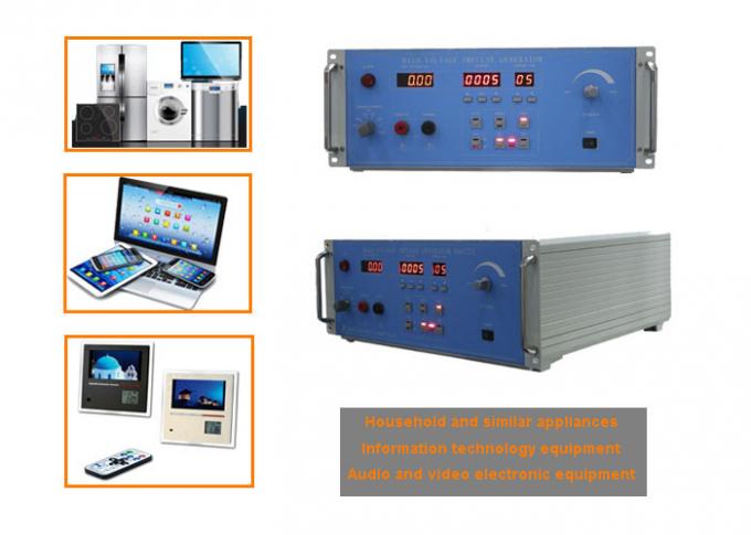 IEC 60335-1 विद्युत उपकरण परीक्षण उपकरण 12.5kV 1.2 / 50μS या 7kV 10 / 700μS आवेग वोल्टेज 0