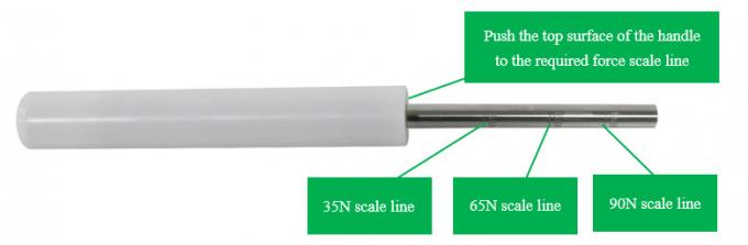 1.05N / Mm स्प्रिंग लगातार IEC 60335-2-25 90N स्प्रिंग डायनामोमीटर 0