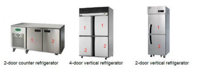 IEC60335-2-24 4-स्टेशन रेफ्रिजरेटर दरवाजा और दराज धीरज परीक्षण प्रणाली 0