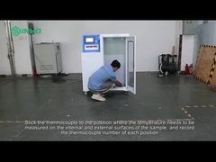 तापमान माप पीएलसी नियंत्रण के लिए IEC 60598-1 थर्मोस्टेट लाइफ टेस्ट बेंच डिवाइस