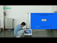 IEC 60598-1 फ्लोरोसेंट लैंप होल्डर एक्सियल फोर्स टेस्टर ल्यूमिनरीज टेस्ट इक्विपमेंट