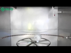 IEC60598-1 IPX1 ~ 4 वर्टिकल वाटर ड्रिप और स्प्रे वाटर इनग्रेस प्रोटेक्शन टेस्ट चैंबर