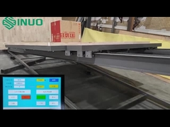 पीएलसी प्रोग्रामिंग नियंत्रण के साथ ISO2244-2001 झुका हुआ विमान प्रभाव परीक्षण प्रणाली