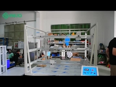 पैक किए हुए सामानों के परिवहन अनुकरण कंपन परीक्षण तालिका परिवहन अनुकरण परीक्षक