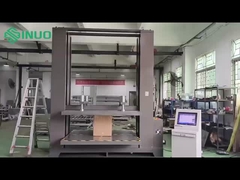 6-100KN बॉक्स संपीड़न परीक्षक कार्टन पैकेजिंग के लिए संपीड़न शक्ति परीक्षण