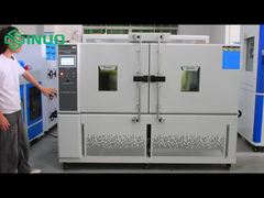 960L तापमान और आर्द्रता परीक्षण कक्ष प्रकाश परीक्षण के लिए डबल-डोर जलवायु कक्ष