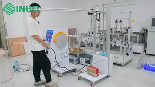 बाड़े की सुरक्षा के लिए आईईसी 60335-2-24 इम्पैक्ट टेस्ट डेमो स्टील बॉल ड्रॉप टेस्ट